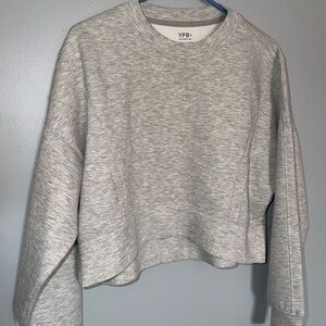 Abercrombie & Fitch YPB Neo-Knit Cropped Crewneck